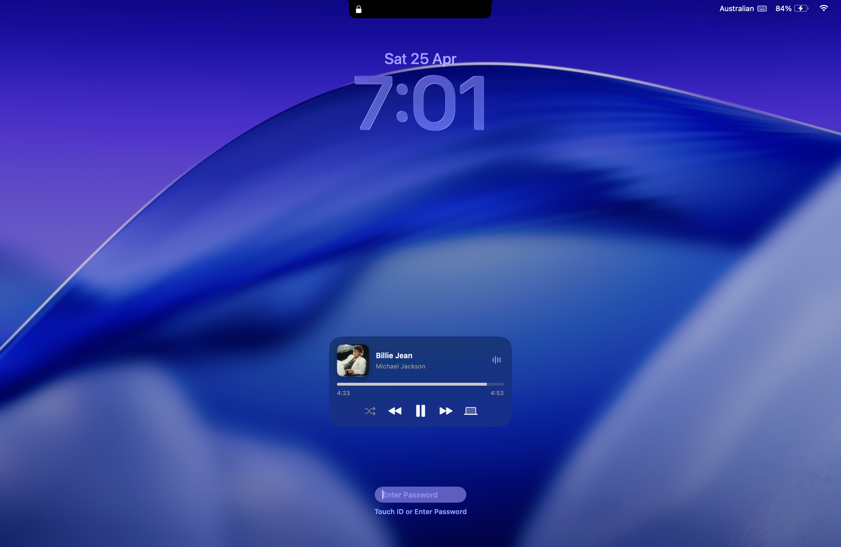 Knotch Lock Screen