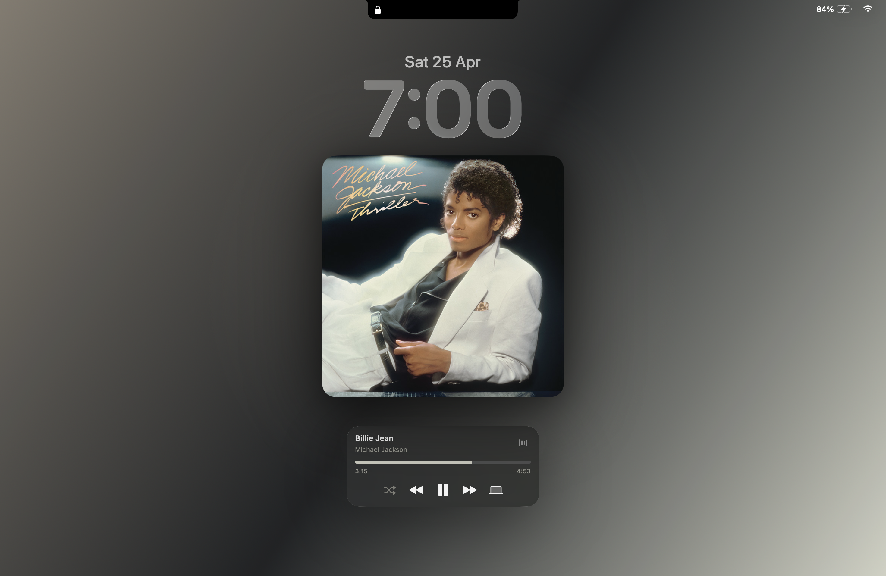 Knotch Lock Screen Expanded